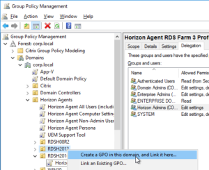 Horizon Group Policy and Profiles – Carl Stalhood