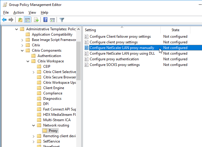 Parsing multiple parameters using the Citrix SelfService.exe